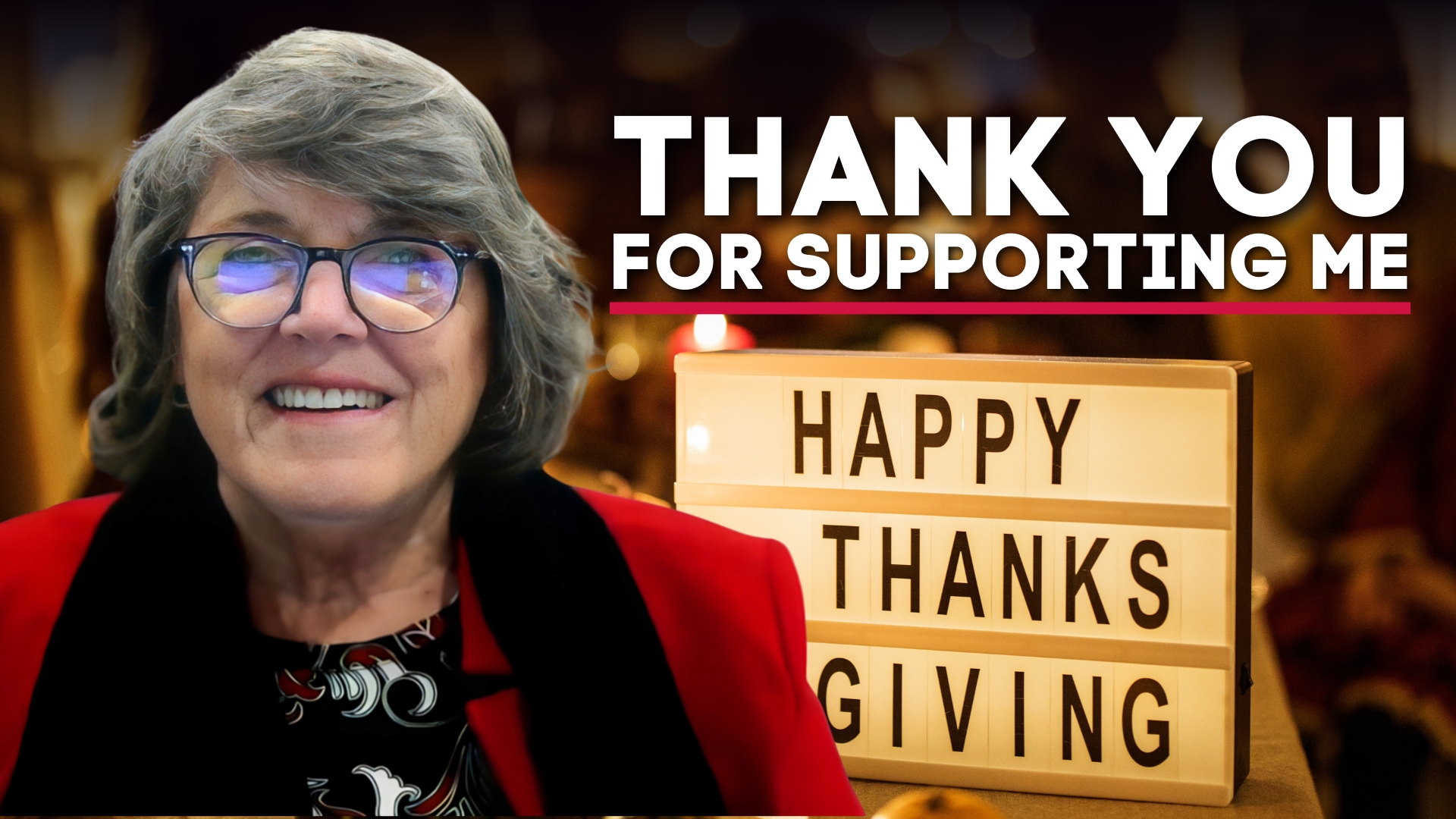 A Message of Thanks and Gratitude this Thanksgiving